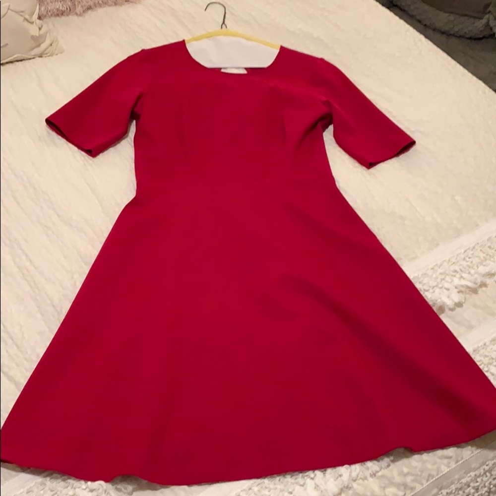 Bright Raspberry Dress from Banana Republic